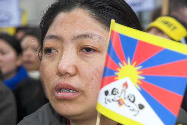 Tibet National Uprising Day March London &copy; 2006, Peter Marshall
