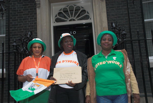 Ivorian Women Protest &copy; 2006, Peter Marshall
