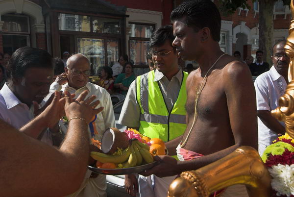 Sri Mahalakshmi Temple Chariot Festival &copy; 2006, Peter Marshall