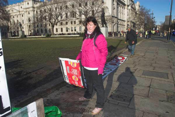Parliament Square Protest 2007 &copy; Peter Marshall, 2007