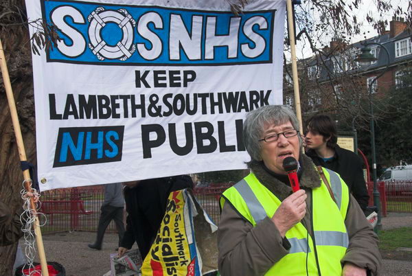 NHS March, Camberwell &copy; 2007, Peter Marshall