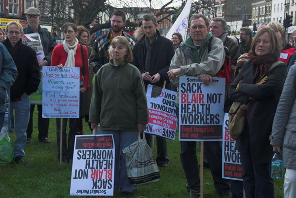 NHS March, Camberwell &copy; 2007, Peter Marshall