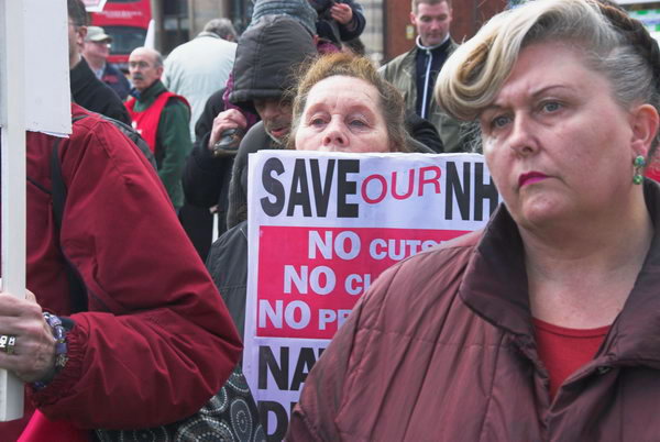 NHS March, Camberwell &copy; 2007, Peter Marshall