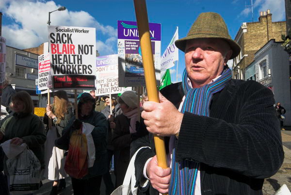 NHS March, Camberwell &copy; 2007, Peter Marshall
