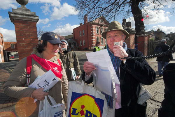 NHS March, Camberwell &copy; 2007, Peter Marshall