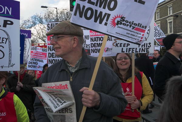 NHS March, Camberwell &copy; 2007, Peter Marshall