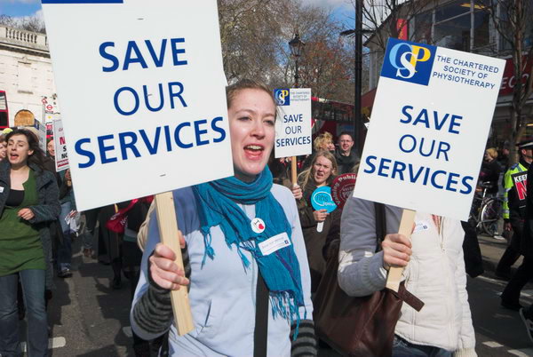 Keep the NHS working, Hackney &copy; 2007, Peter Marshall