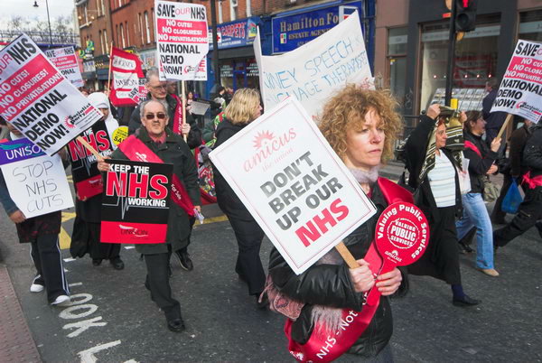 Keep the NHS working, Hackney &copy; 2007, Peter Marshall