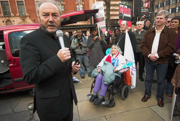 Keep the NHS working, Hackney &copy; 2007, Peter Marshall