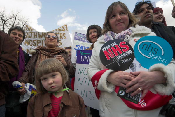Keep the NHS working, Hackney &copy; 2007, Peter Marshall
