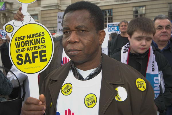 Keep the NHS working, Hackney &copy; 2007, Peter Marshall