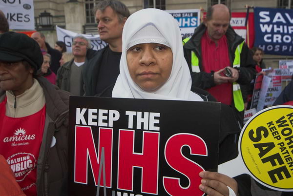 Keep the NHS working, Hackney &copy; 2007, Peter Marshall