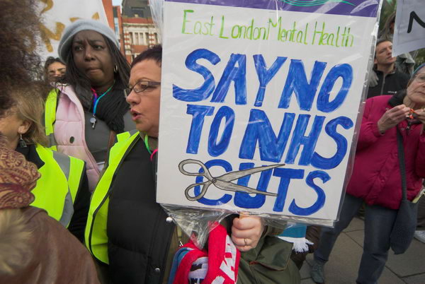 Keep the NHS working, Hackney &copy; 2007, Peter Marshall