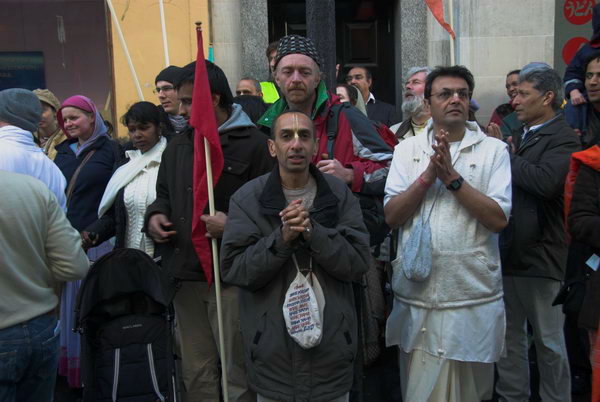 Hare Krishna Gaura Purnima Procession &copy; 2007, Peter Marshall