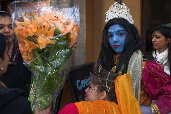 Hare Krishna Gaura Purnima Procession &copy; 2007, Peter Marshall