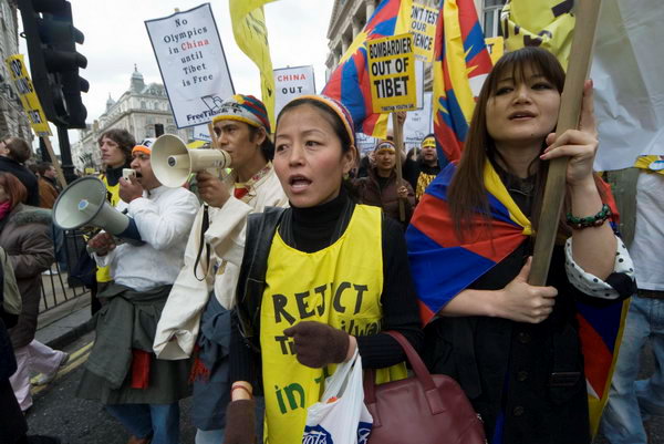 Free Tibet &copy; 2007, Peter Marshall
