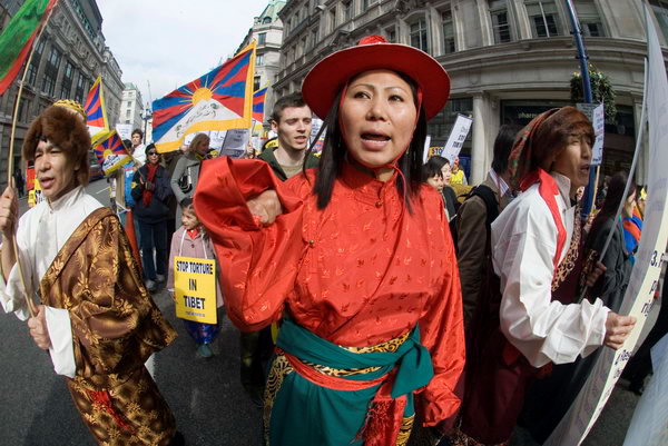 Free Tibet &copy; 2007, Peter Marshall