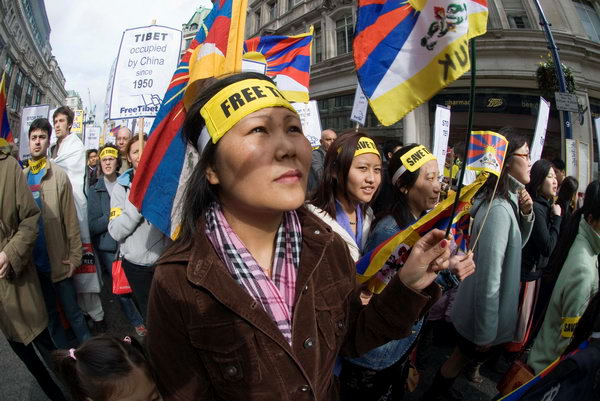 Free Tibet &copy; 2007, Peter Marshall