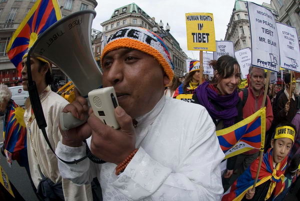 Free Tibet &copy; 2007, Peter Marshall