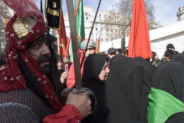 Arbaeen Procession, London &copy; 2007, Peter Marshall