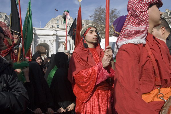 Arbaeen Procession, London &copy; 2007, Peter Marshall