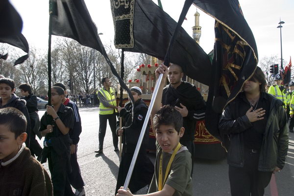 Arbaeen Procession, London &copy; 2007, Peter Marshall