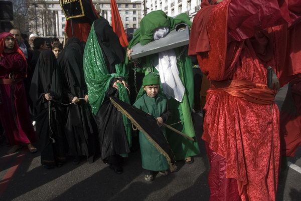 Arbaeen Procession, London &copy; 2007, Peter Marshall